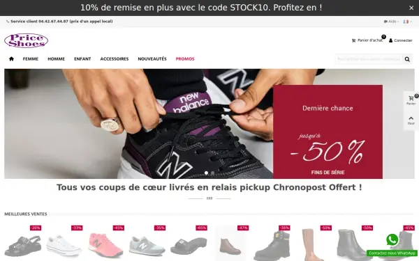www.priceshoes.fr