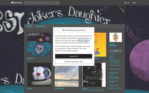 jokersdaughter.bandcamp.com