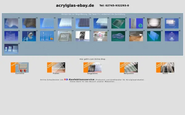 acrylglas-ebay.de