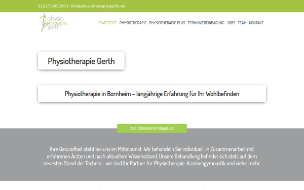 physiotherapiegerth.de