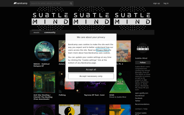 subtlemind.bandcamp.com