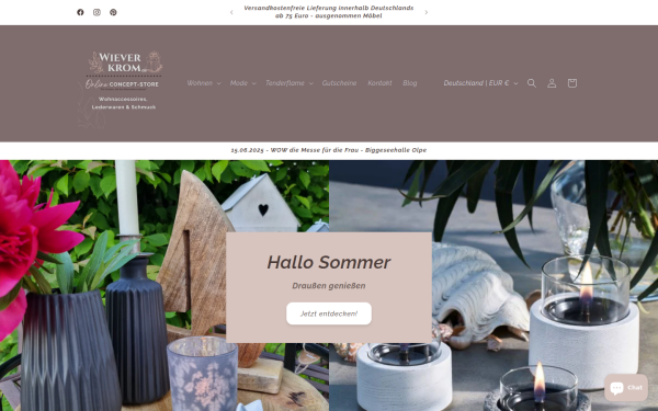 www.wieverkrom.de