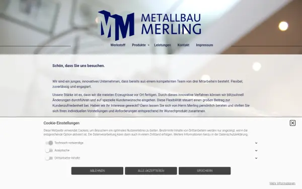 metallbau-merling.de