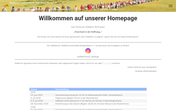 www.mergentheimer-wallfahrtverein.de