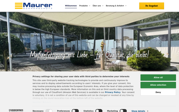 www.maurer-sonnenschutz.de