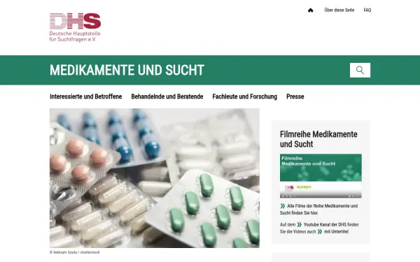 www.medikamente-und-sucht.de