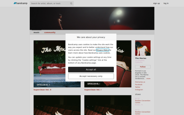 themarias.bandcamp.com
