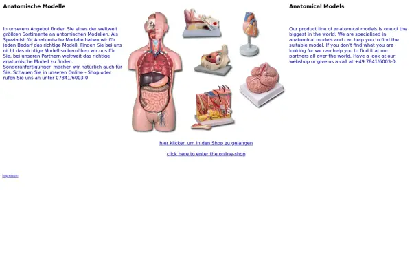anatomischemodelle.de