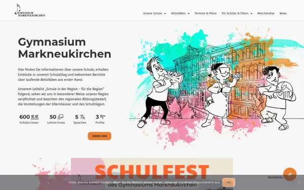 gymnasiummarkneukirchen.de