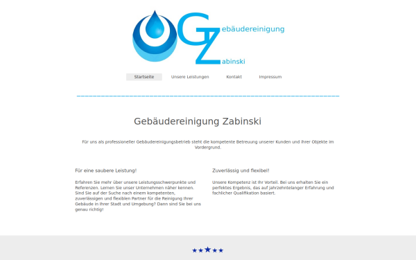 www.gebaeudereinigung-zabinski.de