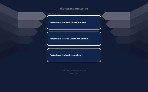 die-strandhuette.de