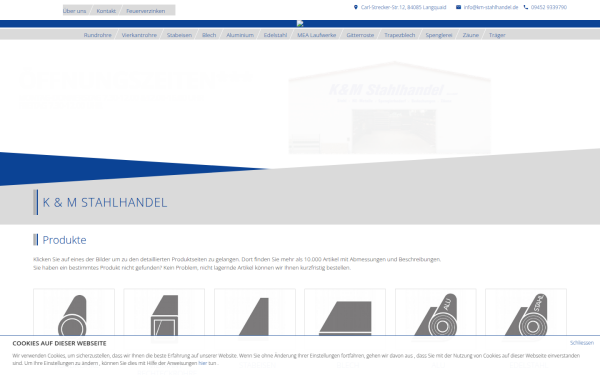 www.km-stahlhandel.com