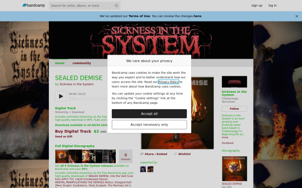 sicknessinthesystem1.bandcamp.com