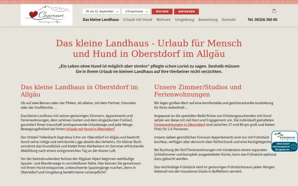 www.daskleinelandhaus-oberstdorf.de