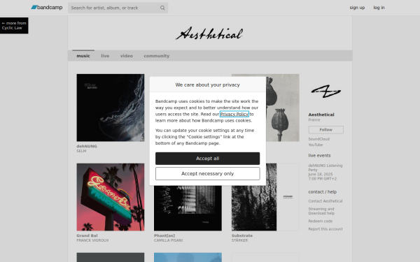 aesthetical.bandcamp.com
