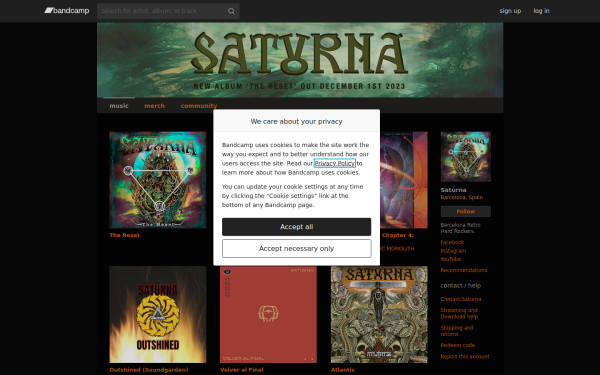 saturna777.bandcamp.com