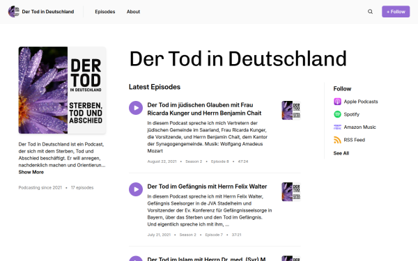 dertodindeutschland.buzzsprout.com