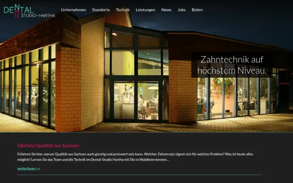 www.dental-studio-hartha.de