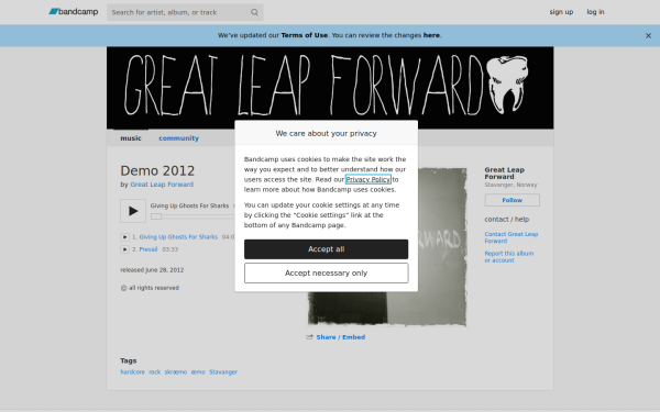 greatleapforwardnorway.bandcamp.com