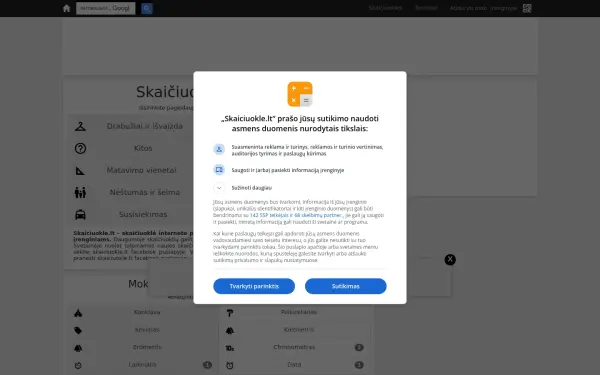 skaiciuokle.lt