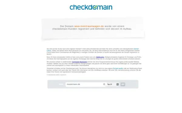 www.meintraumwagen.de