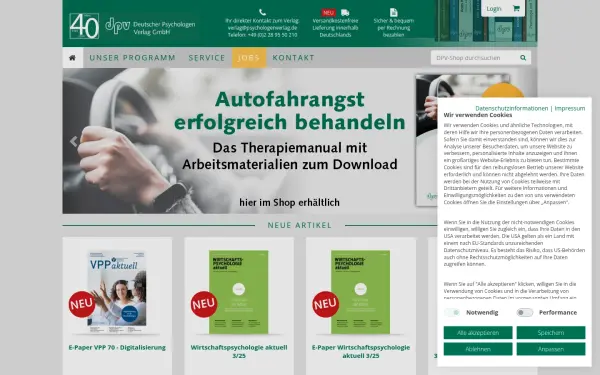 www.psychologenverlag.de