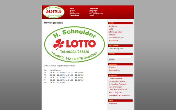www.schneiderlotto.de