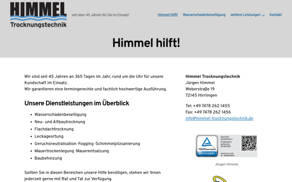 himmel-trocknungstechnik.de