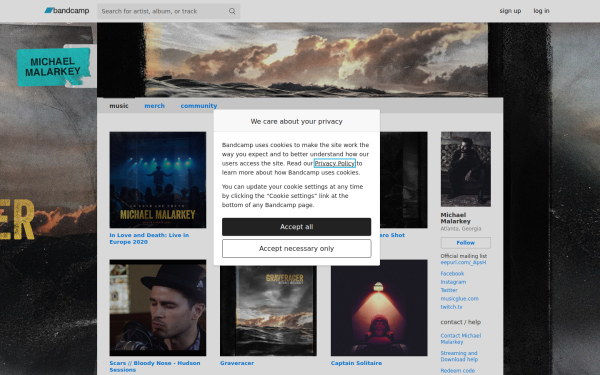 michaelmalarkey.bandcamp.com