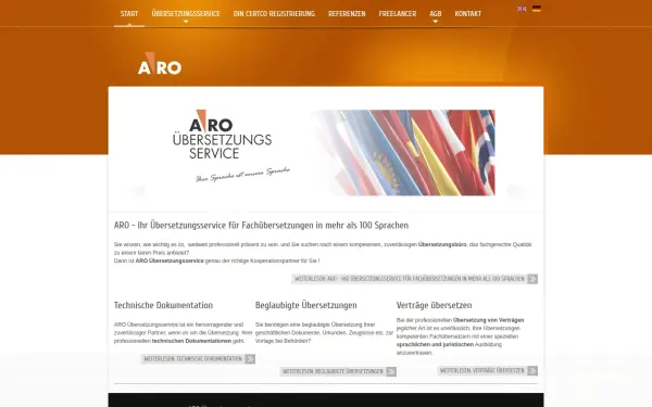 www.aro-uebersetzungsservice.de