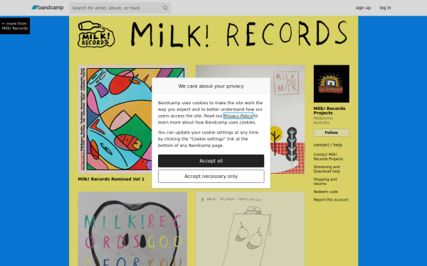 milkrecordsprojects.bandcamp.com