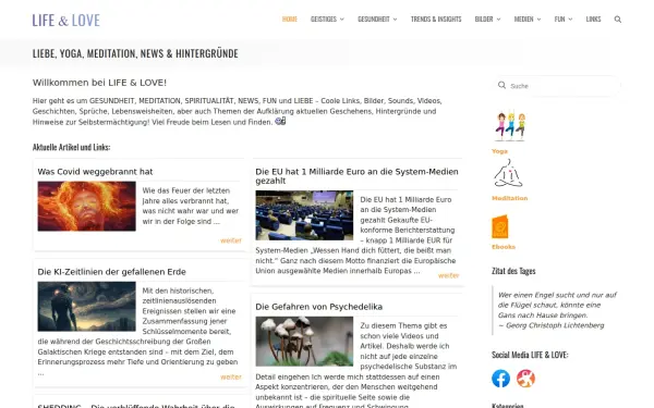 www.lifeandlove.de