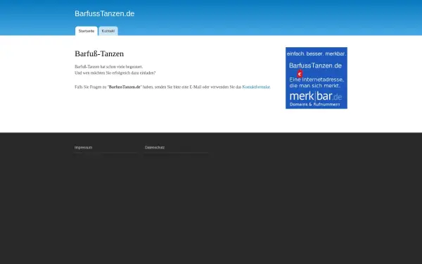 www.barfusstanzen.de