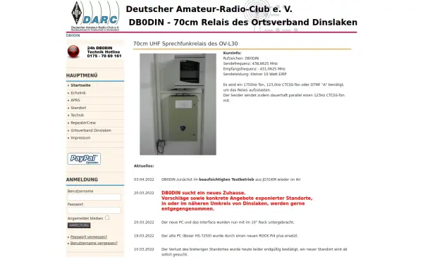 www.db0din.de