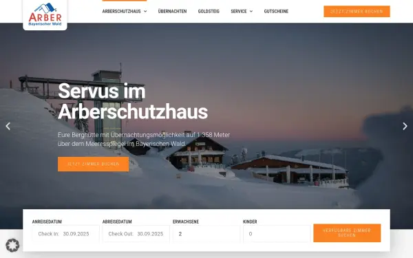 arberschutzhaus.de