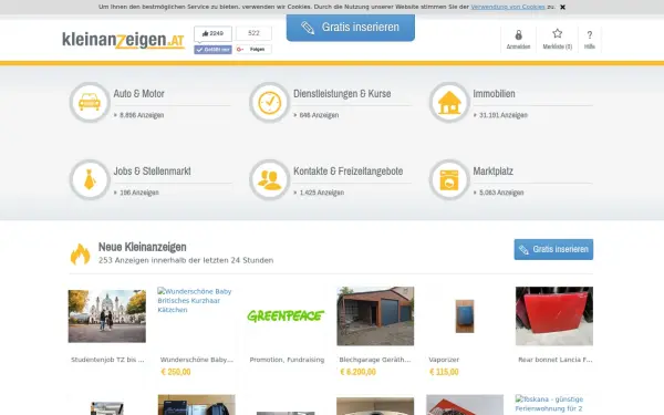 www.kleinanzeigen.at