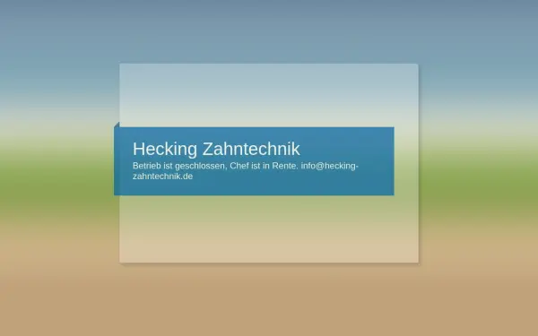 hecking-zahntechnik.de