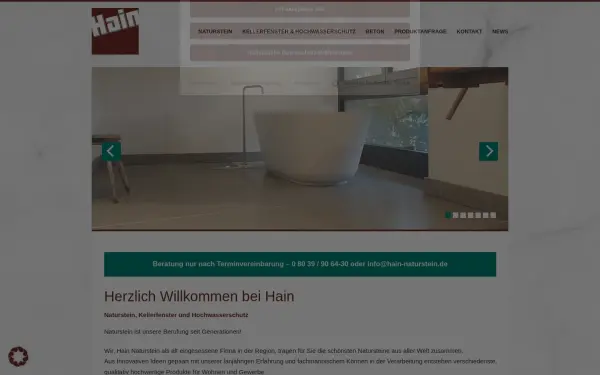 www.hain-naturstein.de