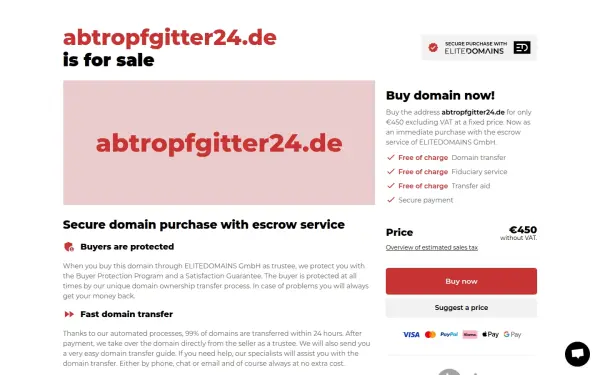abtropfgitter24.de