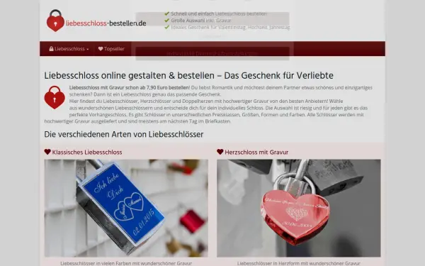 www.liebesschloss-bestellen.de