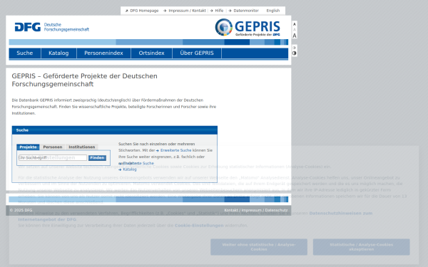 gepris.dfg.de