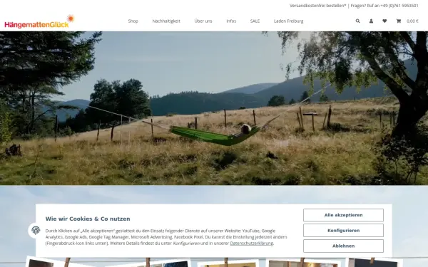 haengemattenglueck.de