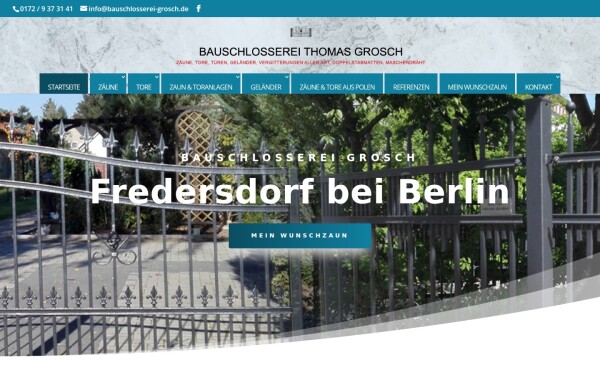 www.bauschlosserei-grosch.de