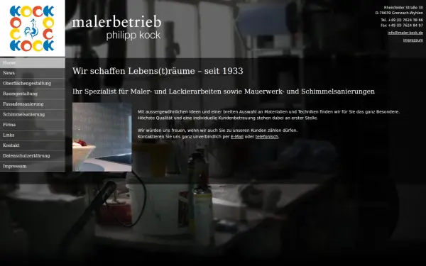 www.maler-kock.de