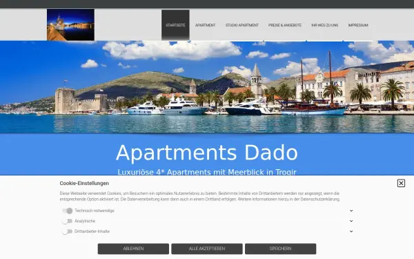 www.apartments-dado.eu