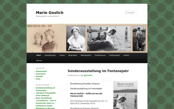 www.marie-goslich.de