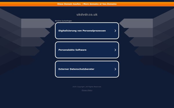 ukdvdr.co.uk