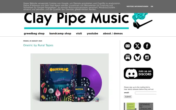 www.claypipemusic.co.uk