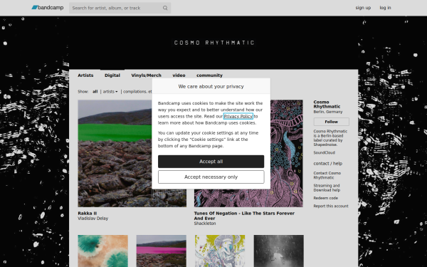 cosmorhythmatic.bandcamp.com