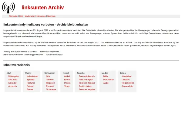 linksunten.mirrors.autistici.org